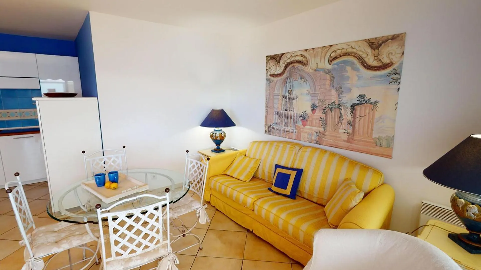 Superbe 2P Centre Menton Avec Terrasse, Clim, Wi-Fi - Fr-1-196-152 Daire